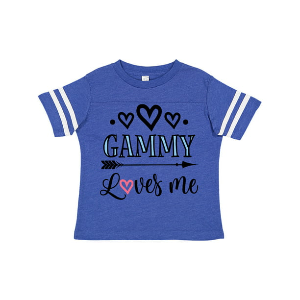 inktastic Gammy Loves Me Grandchild Gift Toddler T-Shirt 